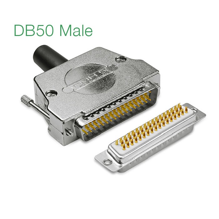 Đầu nối DB50, DB44 loại cổng hàn, mạ vàng chống han rỉ