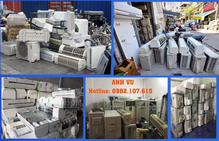Thu mua điều hòa cũ hỏng, ắc quy cũ cũ Hà Nội tại nhà