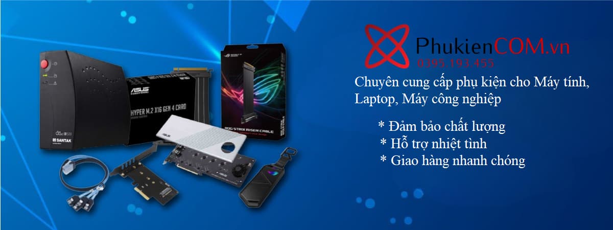 Phụ kiện dây cáp máy công nghiệp, máy tính, laptop Phukiencom