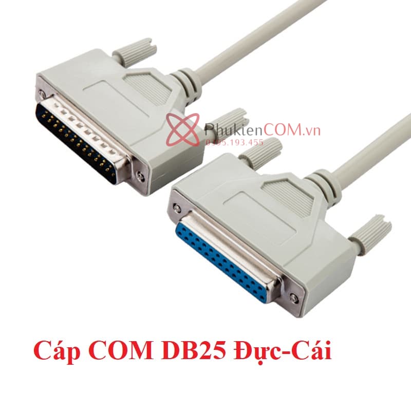 Dây Cáp DB25, DB15 Đực Cái Chất Lượng Cao - Kết Nối Ổn Định