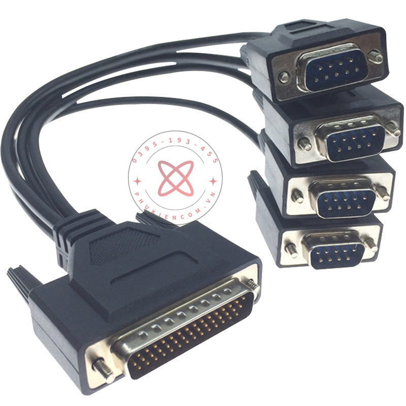Dây cáp db44 ra 4 cổng, Cáp máy in IEEE1284, Cáp nguồn ATX 24Pin