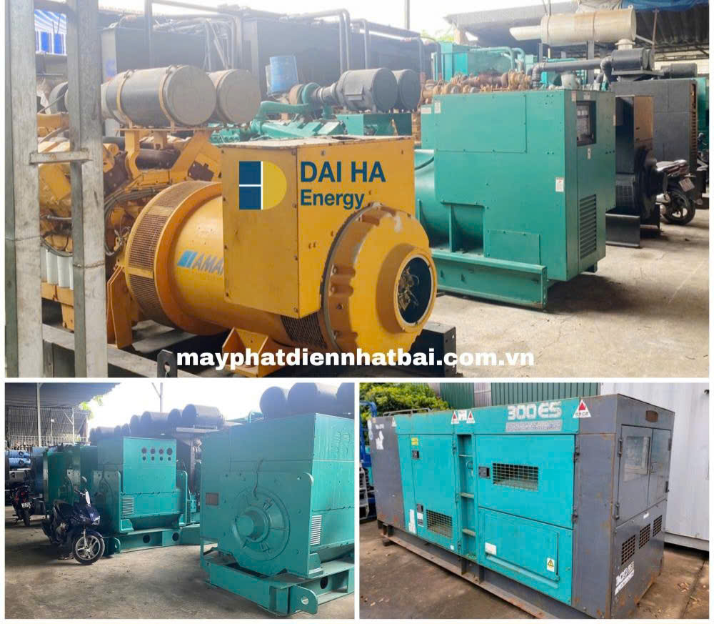 Cho Thuê Máy Phát Điện Công Nghiệp 3 Pha TPHCM Uy Tín