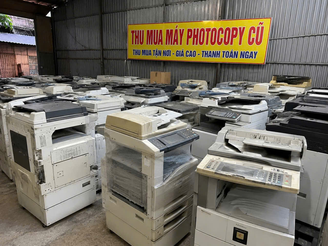 Thu mua máy photocopy cũ